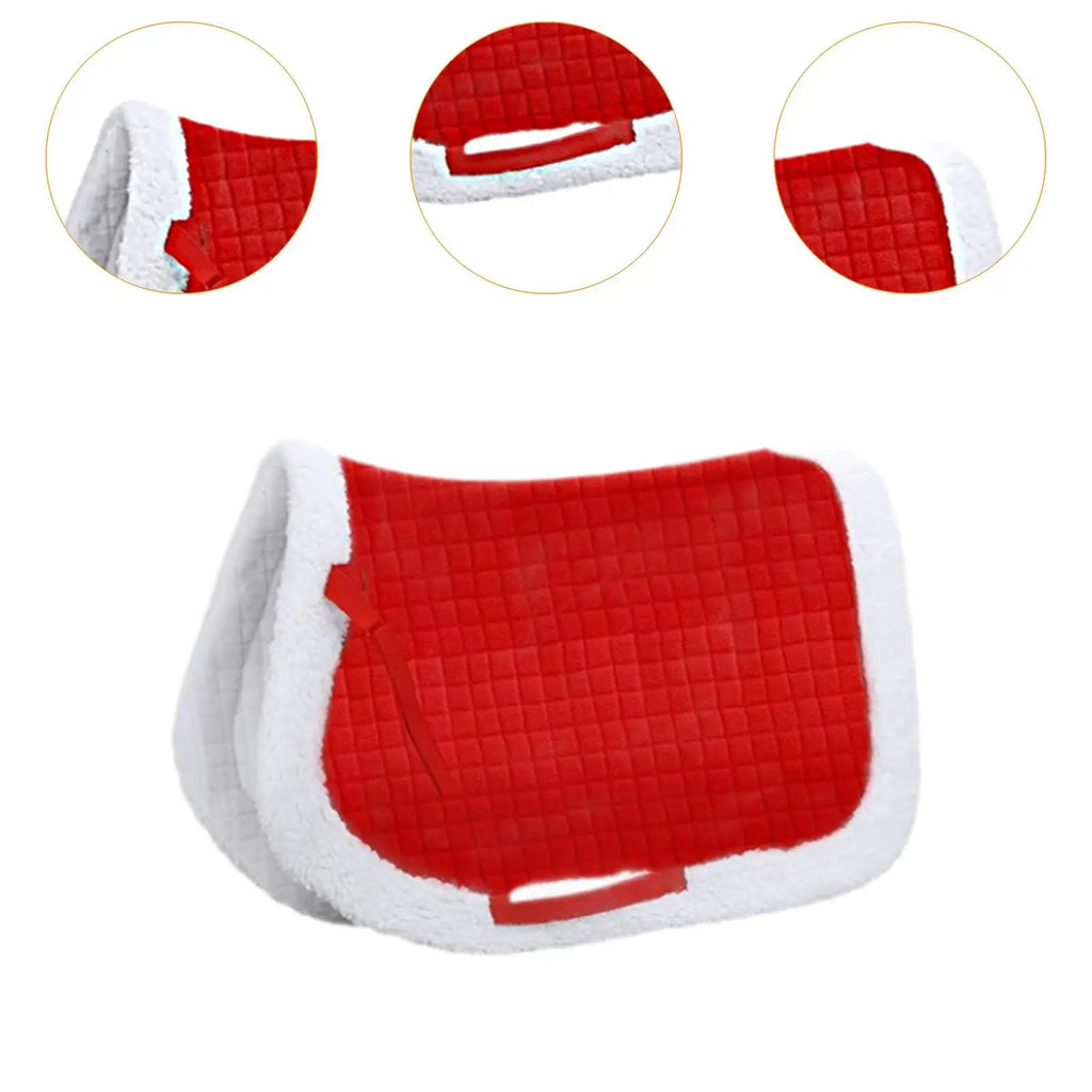 Horse Saddle Pad Blanket Soft Holiday Comfort Party Supplies Horse Sweat Pad