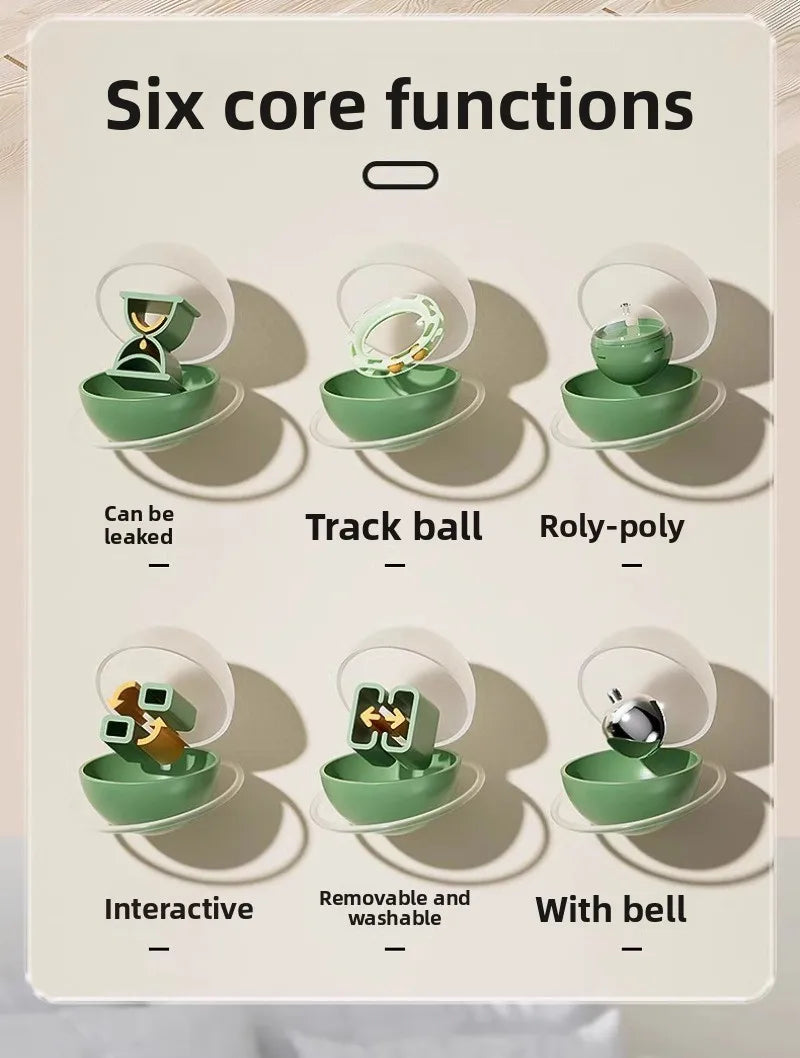 Pet Toys: Self-Entertainment Teaser Wands, Tumbler Turntable Treat Dispensers, and Ultimate Self-Entertainment Gadgets for Cats