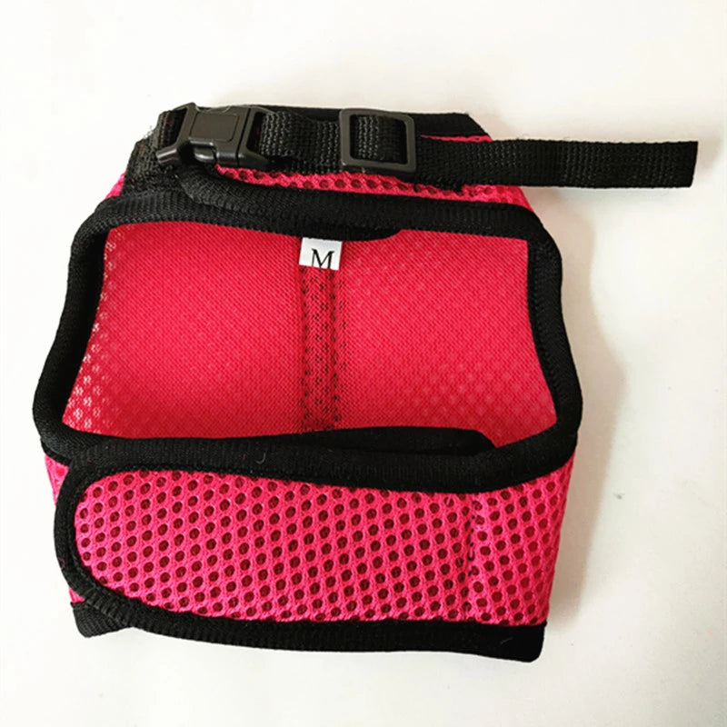 Pet Accessories Rabbit Harnesses Vest Leashes Set Soft Mesh Harness with Leash Small Animal Guinea Pig Hamsters Bunny Accessorie