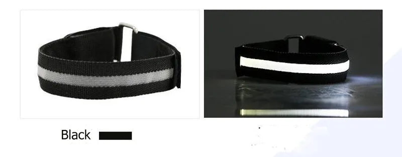 4 pcs/set LED Lighting Horse Leg Safety Belt Horse Leg Straps Night Riding Equipment Outdoor Sports Equestrian Supplies