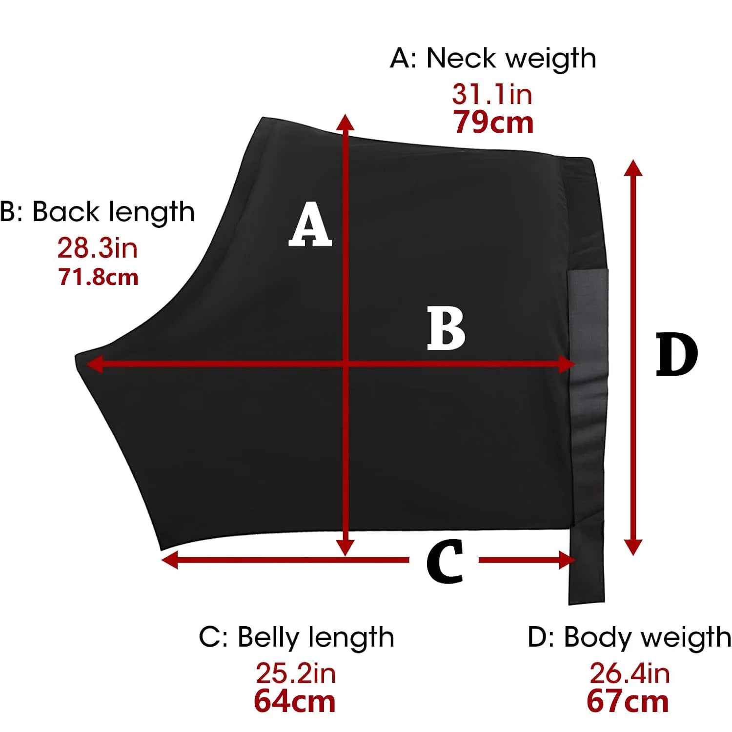 Horse Vest Shoulder Guard Horse Blanket Anti-Friction Liner Horse Bib Equestrian Supplies for Horse Protection and Daily Care