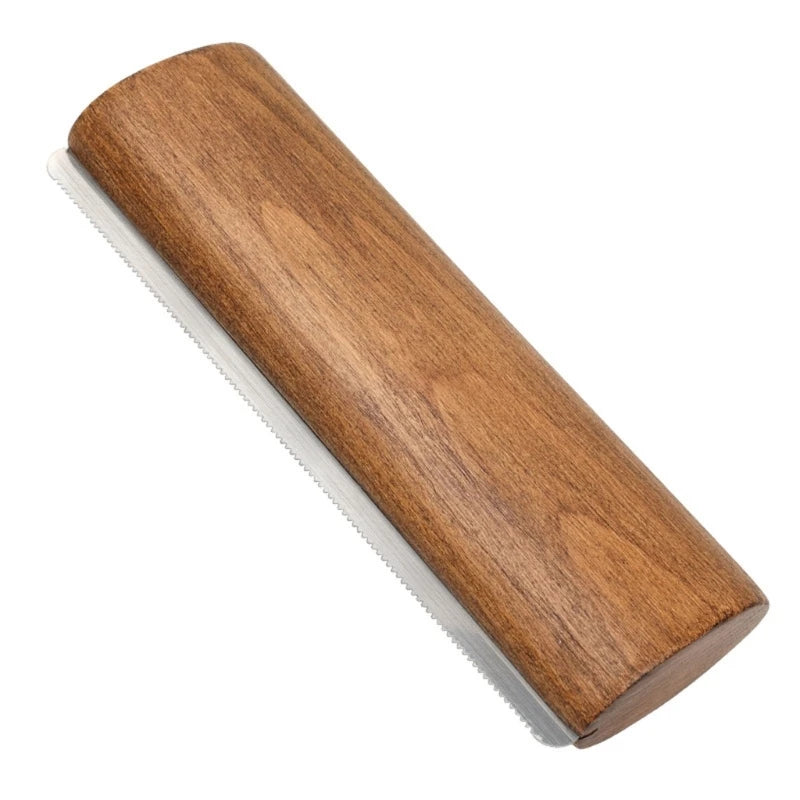 Horse Groomings Brush Scrapers Wooden Handle Horse Shedding Brush Groomings Tool Painlessly Remove of Loose Hair, Furs & Dirt