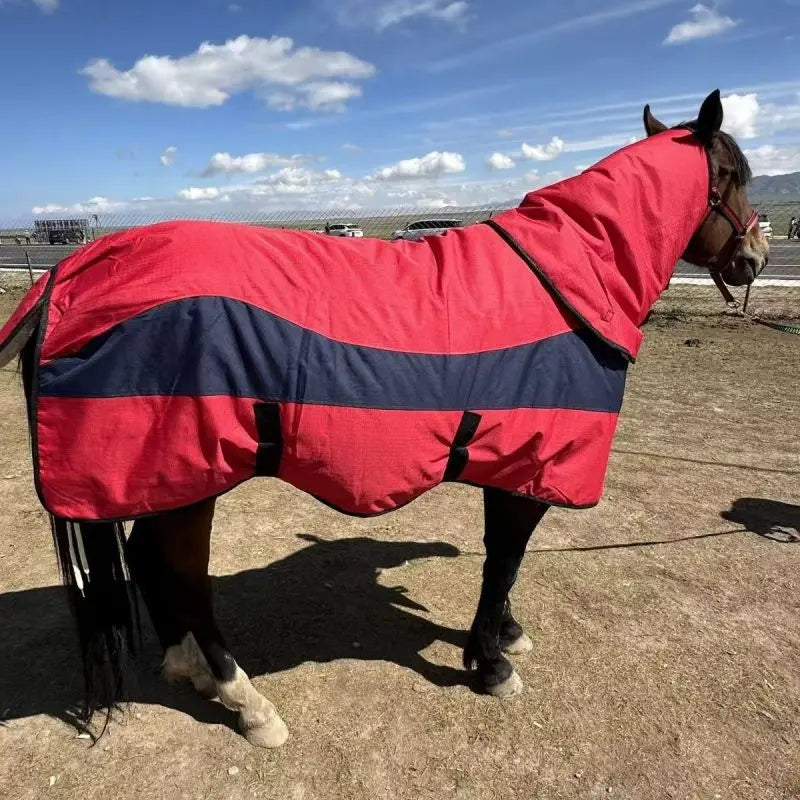 New Winter Warm Cotton Equestrian Equipment Horse Rugs Turnout Blanket Waterproof Winderproof Harness Cover Horse Equipment