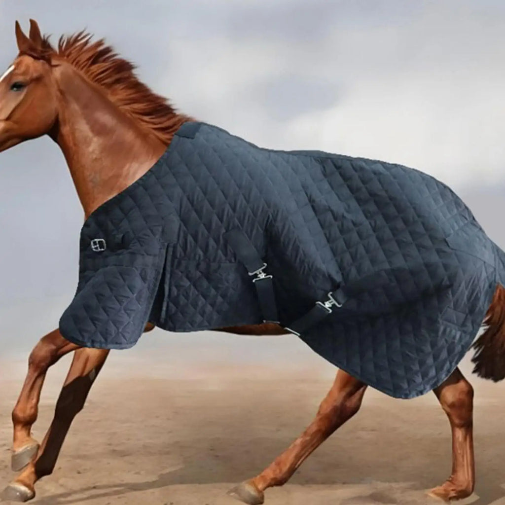 Adjustable Horse Blanket, Breathable Equine Clothing for Travel & Outdoor, Comfortable Pet Care Sheets for Farm Barn Activities