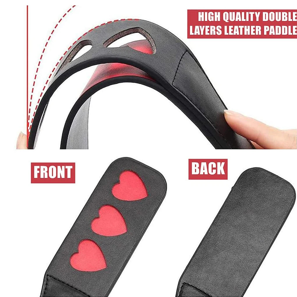 Horse Crop PU Leather Soft Handle Riding Paddle Outside Game Play Reusable Racing Horses Training Practice Tools