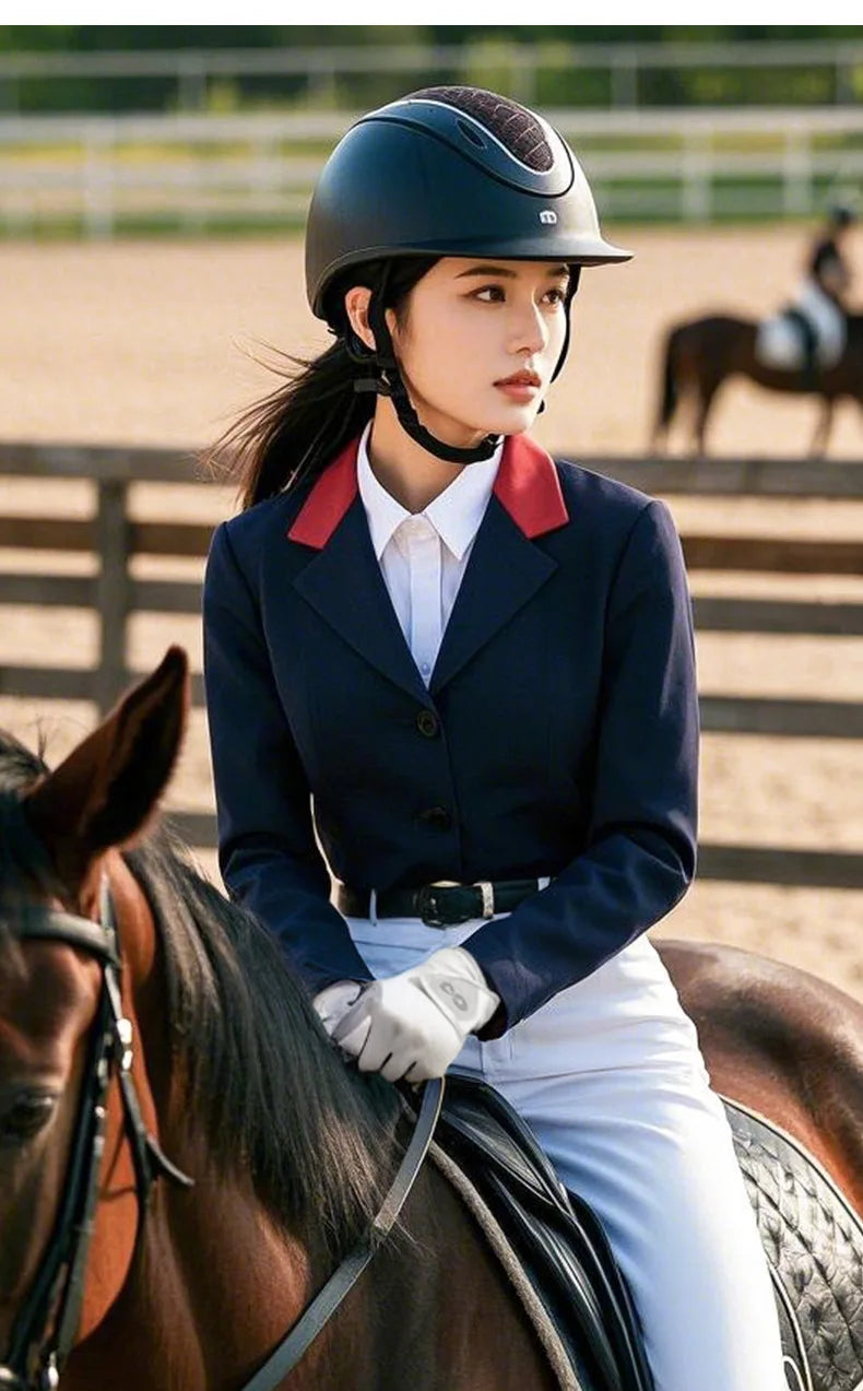 Equestrian Gloves Outdoor Equestrian Equipment Sun Protection Horse Riding Clothes Wear-resistant Horse Racing Touch Screen