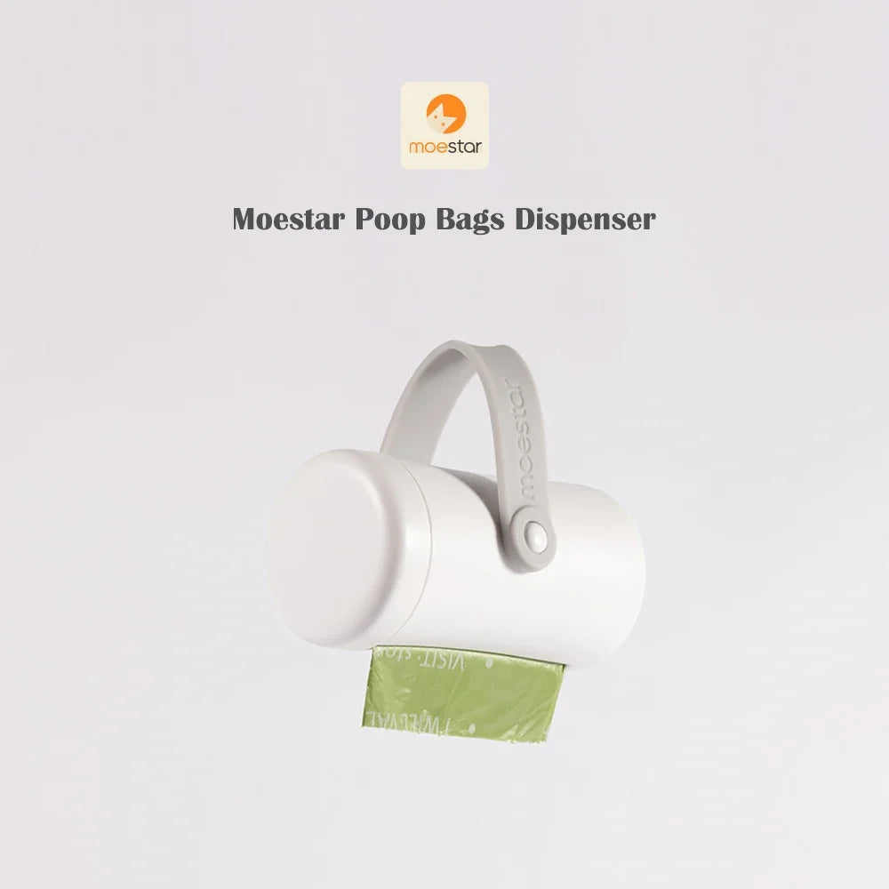 Pet Leash Accessories Pet Poop Bag Dispenser Extension Belt for 2 Pet Replaceable Belt Poop Bags for Pet Walk Ease Moestar
