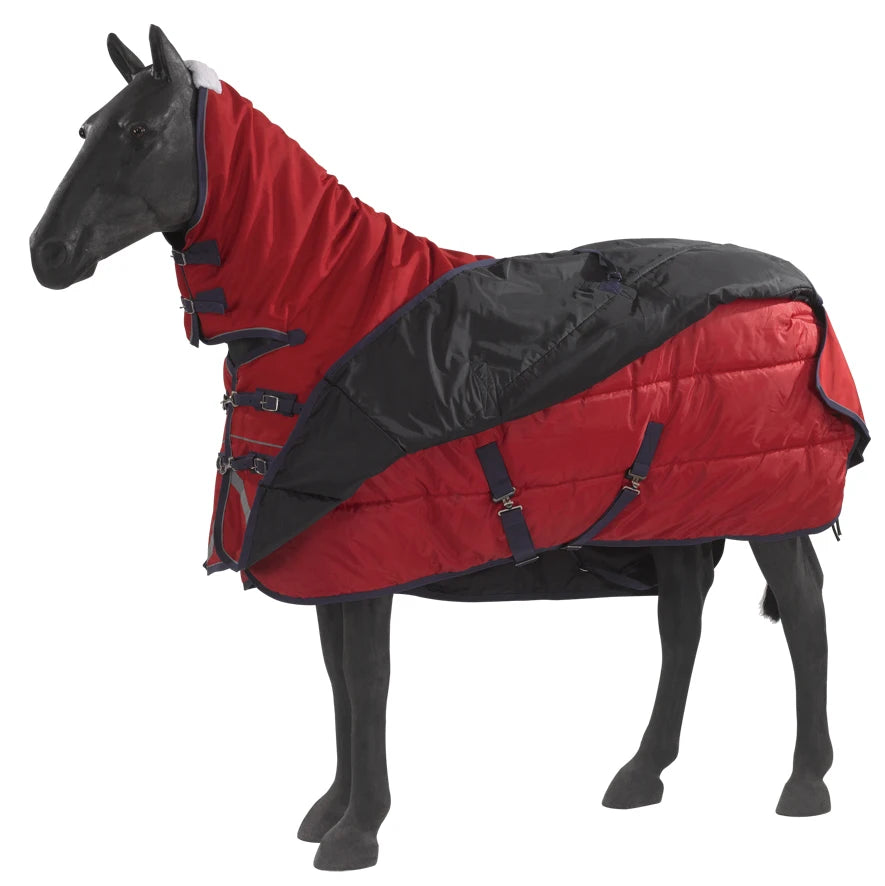 Two-in-one Classic Polyester Winter Turnout Horse Blanket Horse Rugs Winter Waterproof Horse Riding Equipment