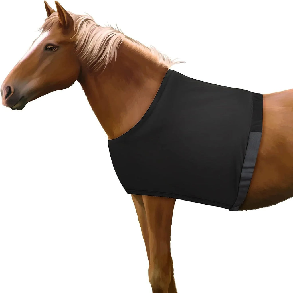 Horse Vest Shoulder Guard Horse Blanket Anti-Friction Liner Horse Bib Equestrian Supplies for Horse Protection and Daily Care