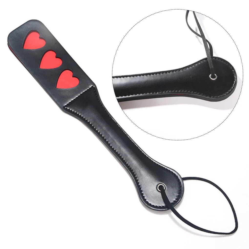 Horse Crop PU Leather Soft Handle Riding Paddle Outside Game Play Reusable Racing Horses Training Practice Tools