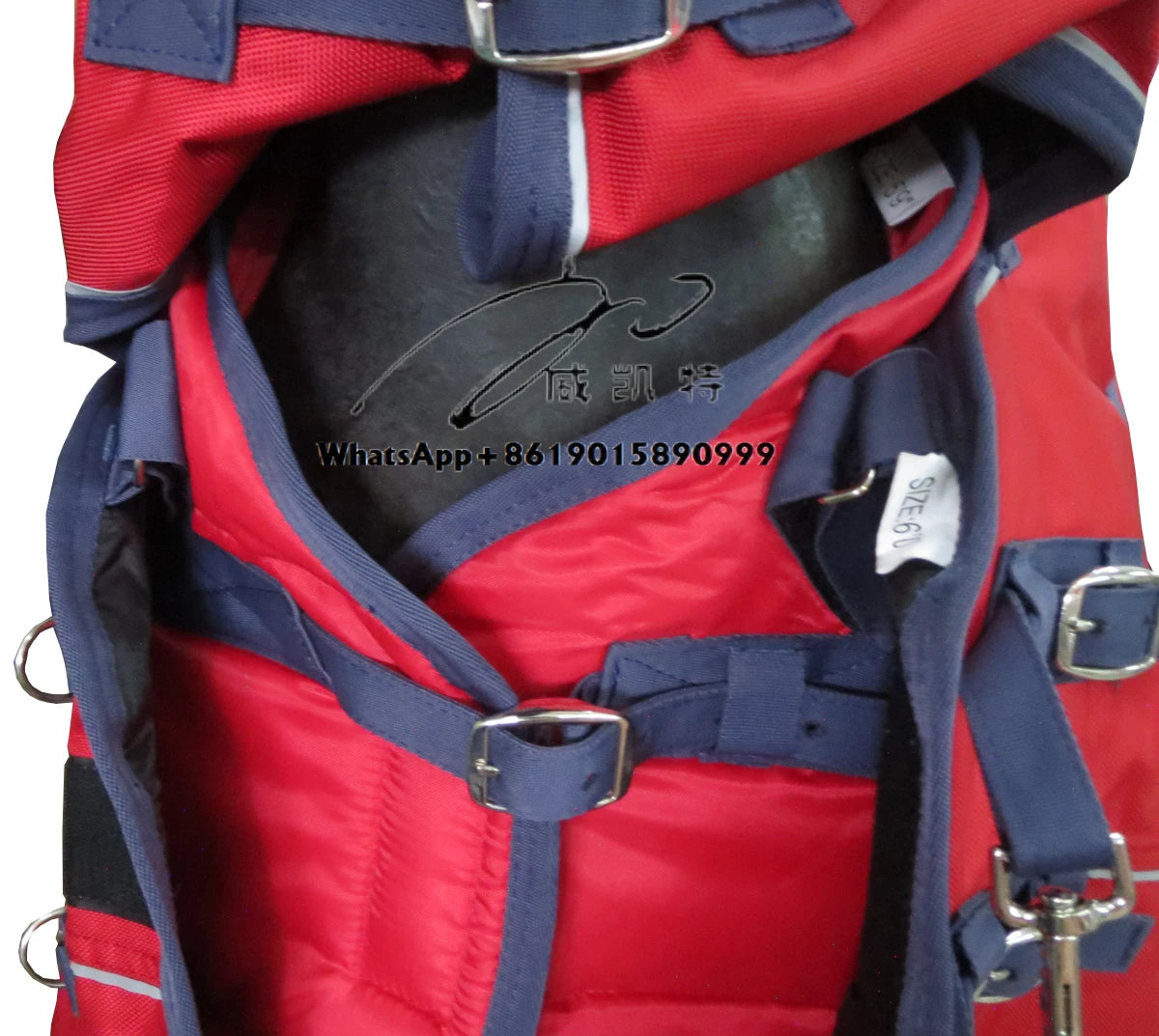 Two-in-one Classic Polyester Winter Turnout Horse Blanket Horse Rugs Winter Waterproof Horse Riding Equipment