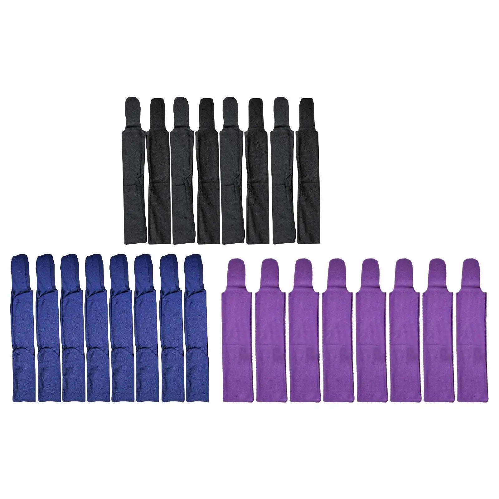 8Pcs Horse Mane Bags Prevents Tangles Rubbing Out and Breakage Wraps for Farm Outdoor Grooming Supplies Horse Care Stable