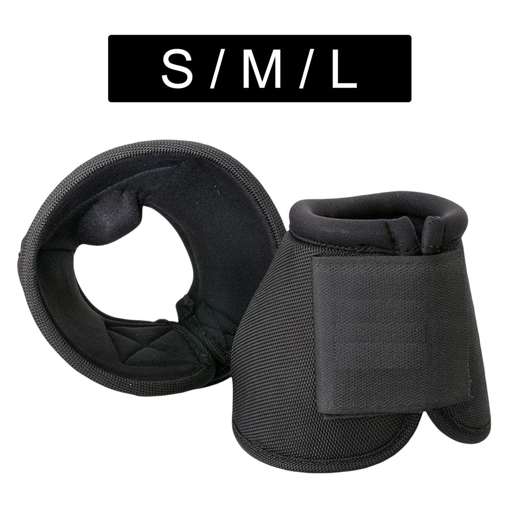 Horse Bell Boot Equine Hoof Boot Quick Drying & Comfort Heavy Duty Protection Equestrian Accessories Equipment Pair Durable