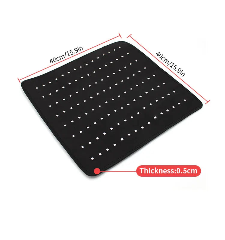 660nm 850nm Infrared Red Light Therapy Rug Horse Pad Red Horse Blankets Equine Red Light Therapy Mat for Horse