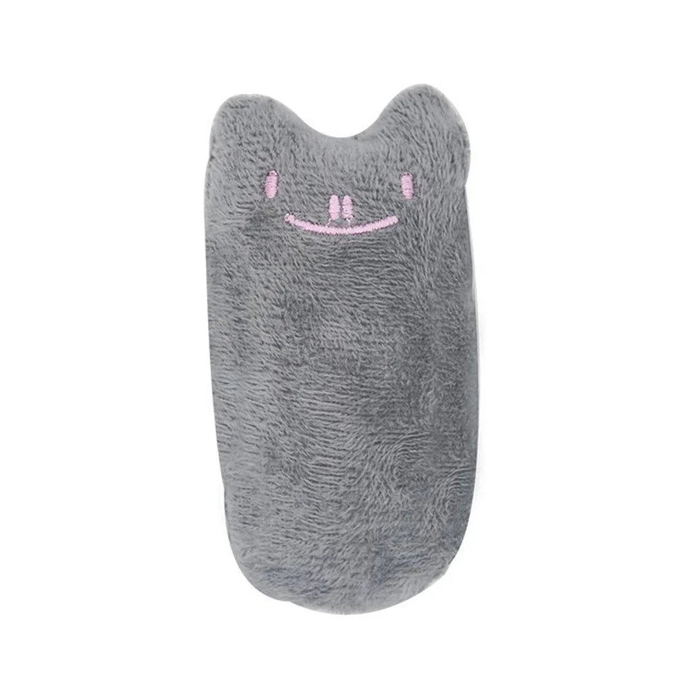Teeth Grinding Catnip Toys Funny Interactive Plush Cat Toy Pet Kitten Chewing Vocal Toy Claws Thumb Bite Cat Mint For Cats