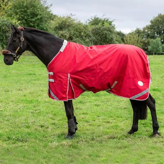 High Quality 1200D Polyester Wine Red Horse Rug Winter Warm Waterproof Breathable Horse Quilted Blanket