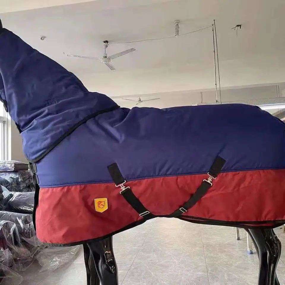 New Winter Warm Cotton Equestrian Equipment Horse Rugs Turnout Blanket Waterproof Winderproof Harness Cover Horse Equipment