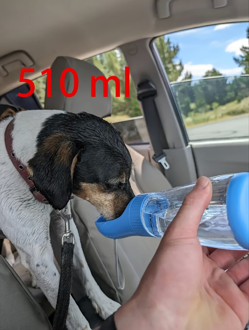 Portable Dog Water Bottle And Bowl Dispenser - Keep Your Pet Hydrated On-The-Go
