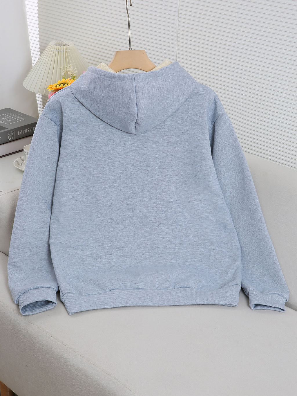 Women's Horse Print Hoodie Jacket - Pocket & Adjustable Hood, Cozy Winter Warm Pullover, Casual Long Sleeve Sizes XS-XXL (Machine Washable) - Fall & Winter Outerwear for Horseback Riding & Casual Attire