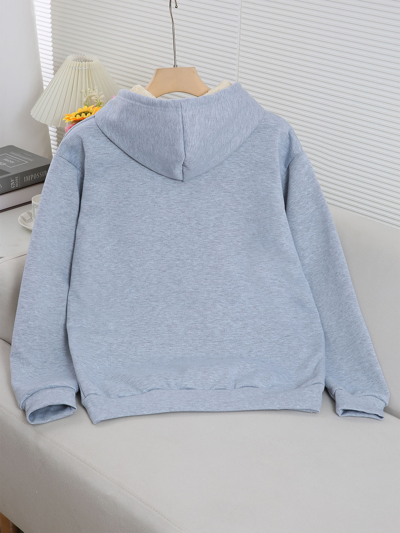 Women's Horse Print Hoodie Jacket - Pocket & Adjustable Hood, Cozy Winter Warm Pullover, Casual Long Sleeve Sizes XS-XXL (Machine Washable) - Fall & Winter Outerwear for Horseback Riding & Casual Attire