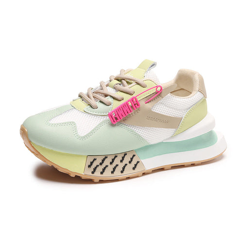 Daddy Breathable Summer Genuine Leather Thick Bottom Women's Clothing