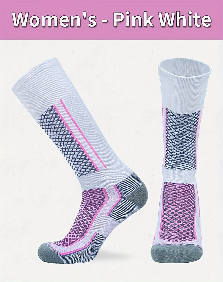 3 Pairs High-Top Thick Sole Men's Socks Women's Socks Equestrian Sports Socks