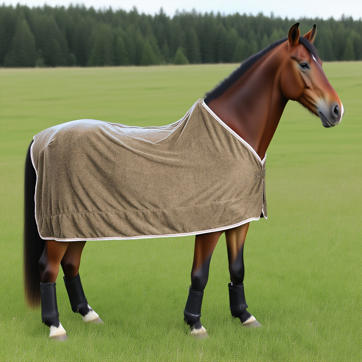 Coperta Cavallo Multiuso Quattro Stagioni - Pile Traspirante Antistatico