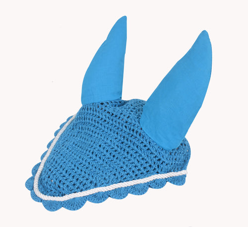Horse fly veil Ear net Bonnet Breathable Ear net