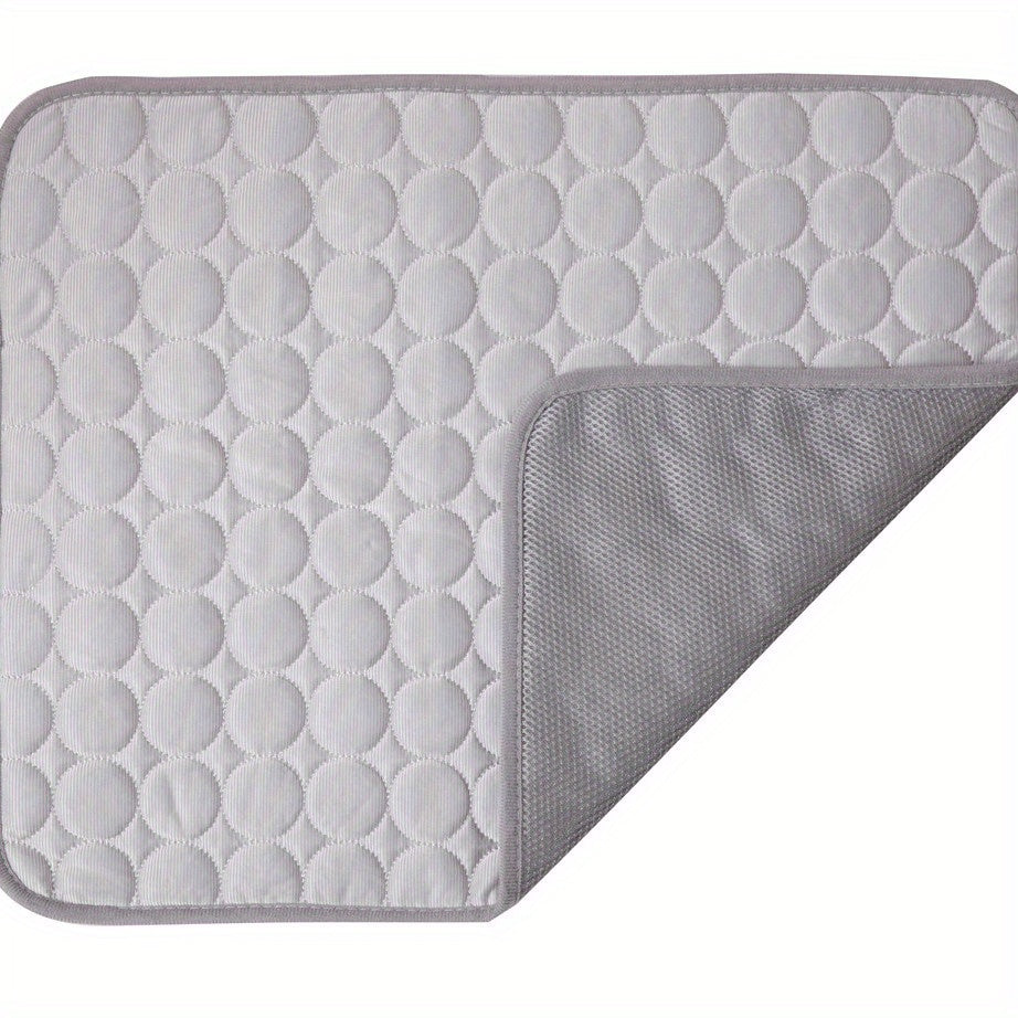 Cooling Mat And Sleeping Pad For Pets, Water Absorbent Top Layer Keeps You Cool And Comfortable All Summer Long For Kitten Puppy And Small Cat & Dog
