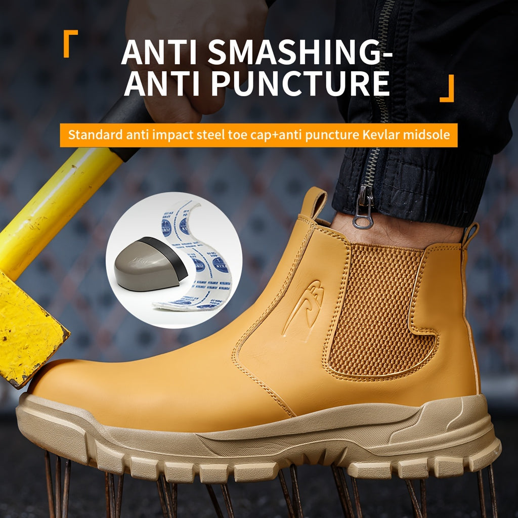 Stivali Antinfortunistici Uomo AMAWEI - Puntale Metallico Antiperforazione