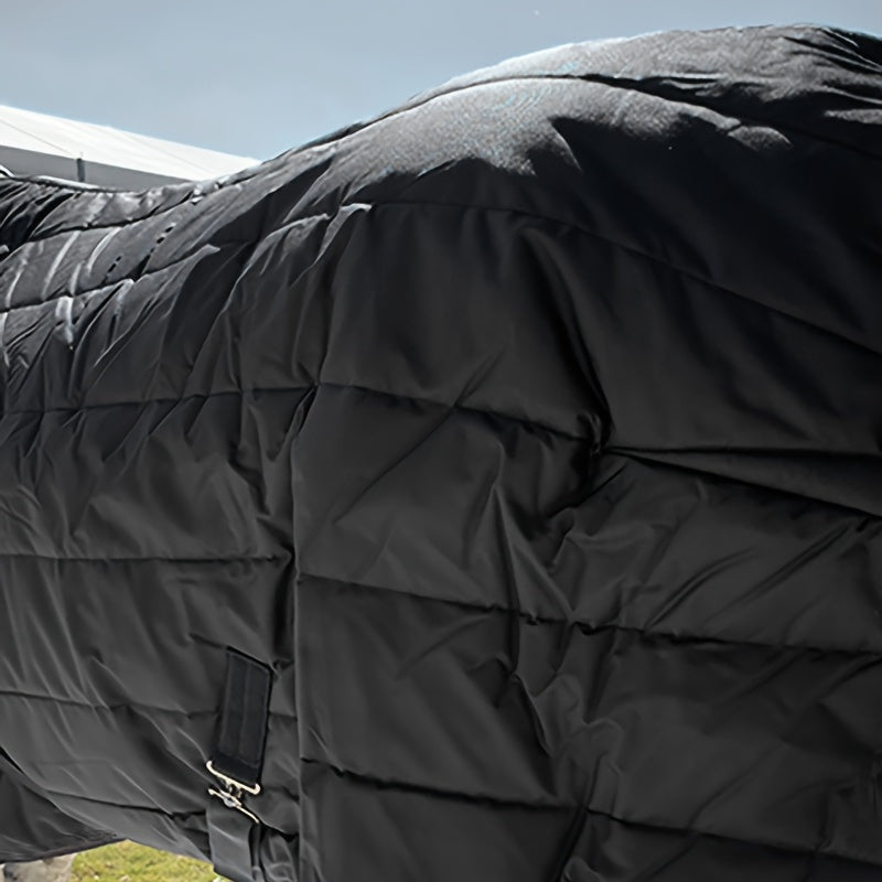 Coperta Invernale Cavallo Imbottita 450g - Antivento Impermeabile Traspirante