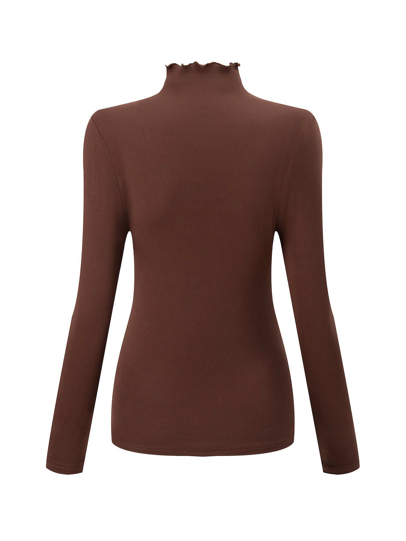 3pcs Women's Thermal Long Sleeve High Neck Tops - Stretchy Lace Collar Layering Shirts, Slim-Fit Winter Base Layers in Black/White/Grey | Soft Warmth for Casual & Formal Outfits, Hand Washable High-Elastic Fabric