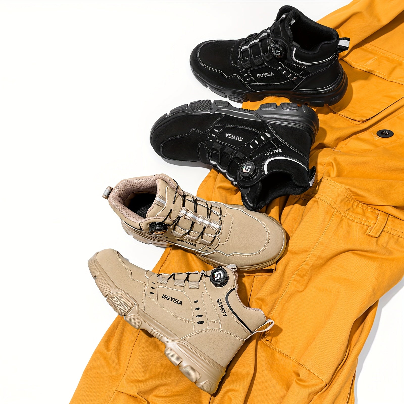 Scarpe Antinfortunistiche GUYISA Unisex - Puntale Acciaio e Suola Antiperforazione