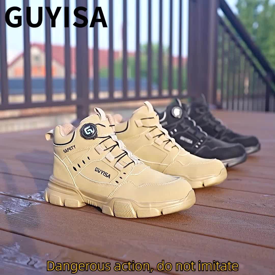 Scarpe Antinfortunistiche GUYISA Unisex - Puntale Acciaio e Suola Antiperforazione