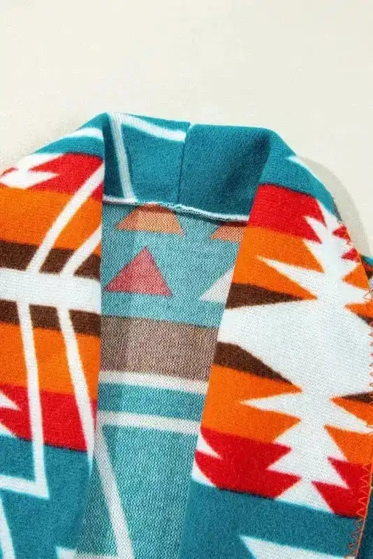Boho Chic Aztec Blazer